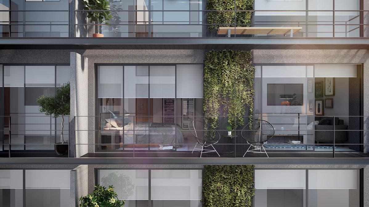 <p>1 Balcón de 3 metros</p>